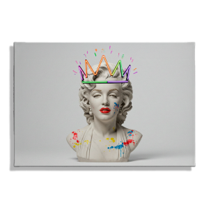 Cuadro Impreso Marilyn Neon Pop