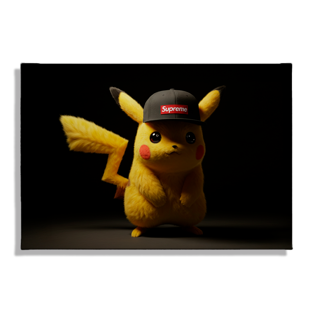 Cuadro Impreso Pikachu Supreme