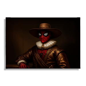 Cuadro Impreso Spiderman Rembrandt