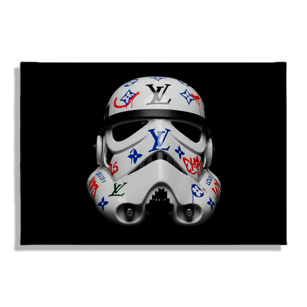 Cuadro Impreso Stormtrooper LV Graffiti