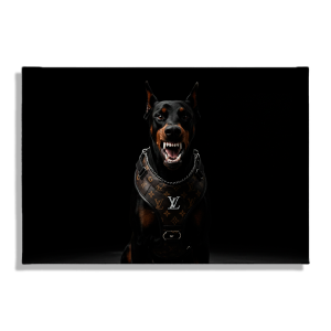 Cuadro Impreso Doberman LV