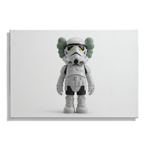 Cuadro Impreso Kaws Stormtrooper