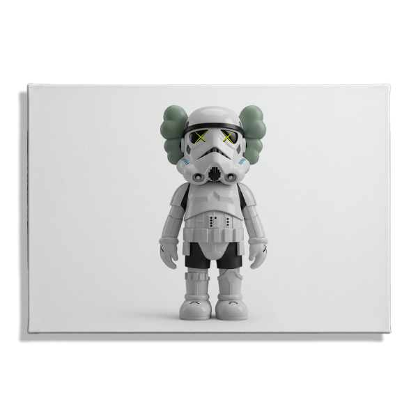 Cuadro Impreso Kaws Stormtrooper