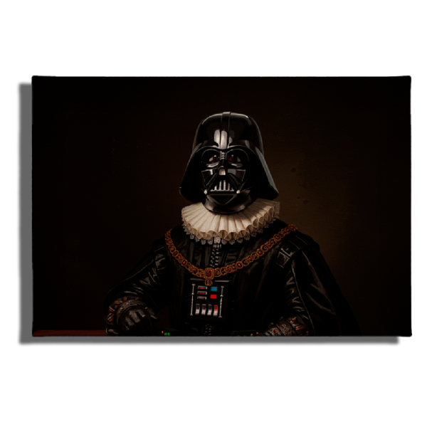 Cuadro Impreso Darth Vader Rembrandt
