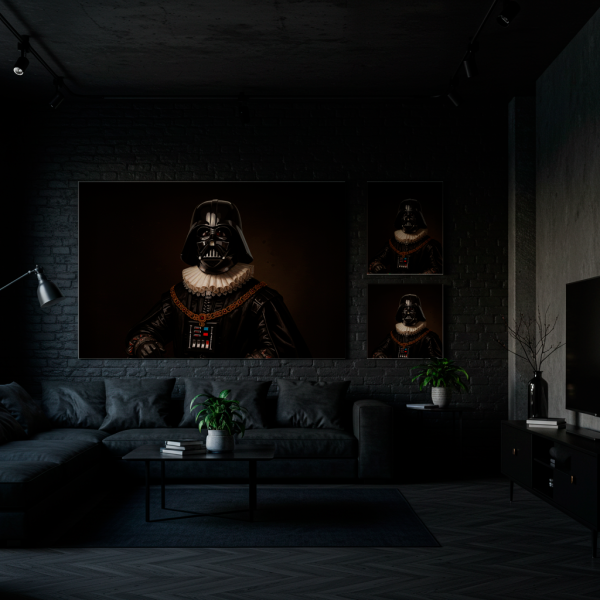 Cuadro Impreso Darth Vader Rembrandt - Imagen 2