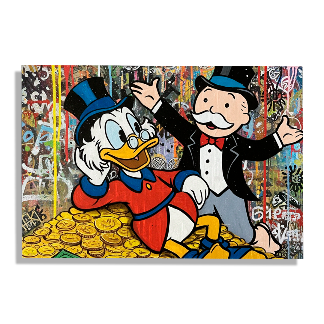 Cuadro Impreso McPato Monopoly
