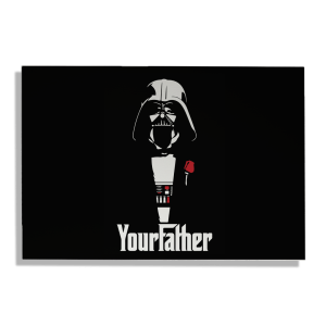 Cuadro Impreso Stormtrooper Blanco