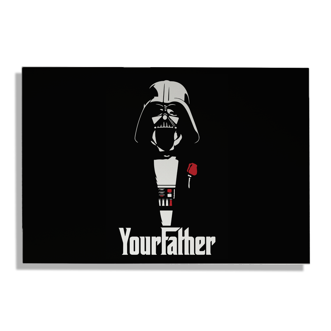 Cuadro Impreso Stormtrooper Blanco