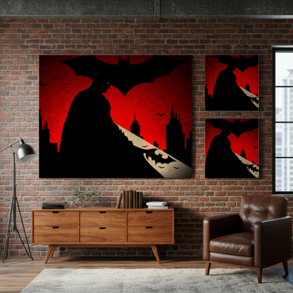 Cuadro Impreso Batman Oscuro - Imagen 2