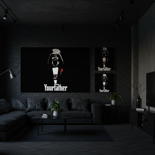 Cuadro Impreso Stormtrooper Blanco - Imagen 2