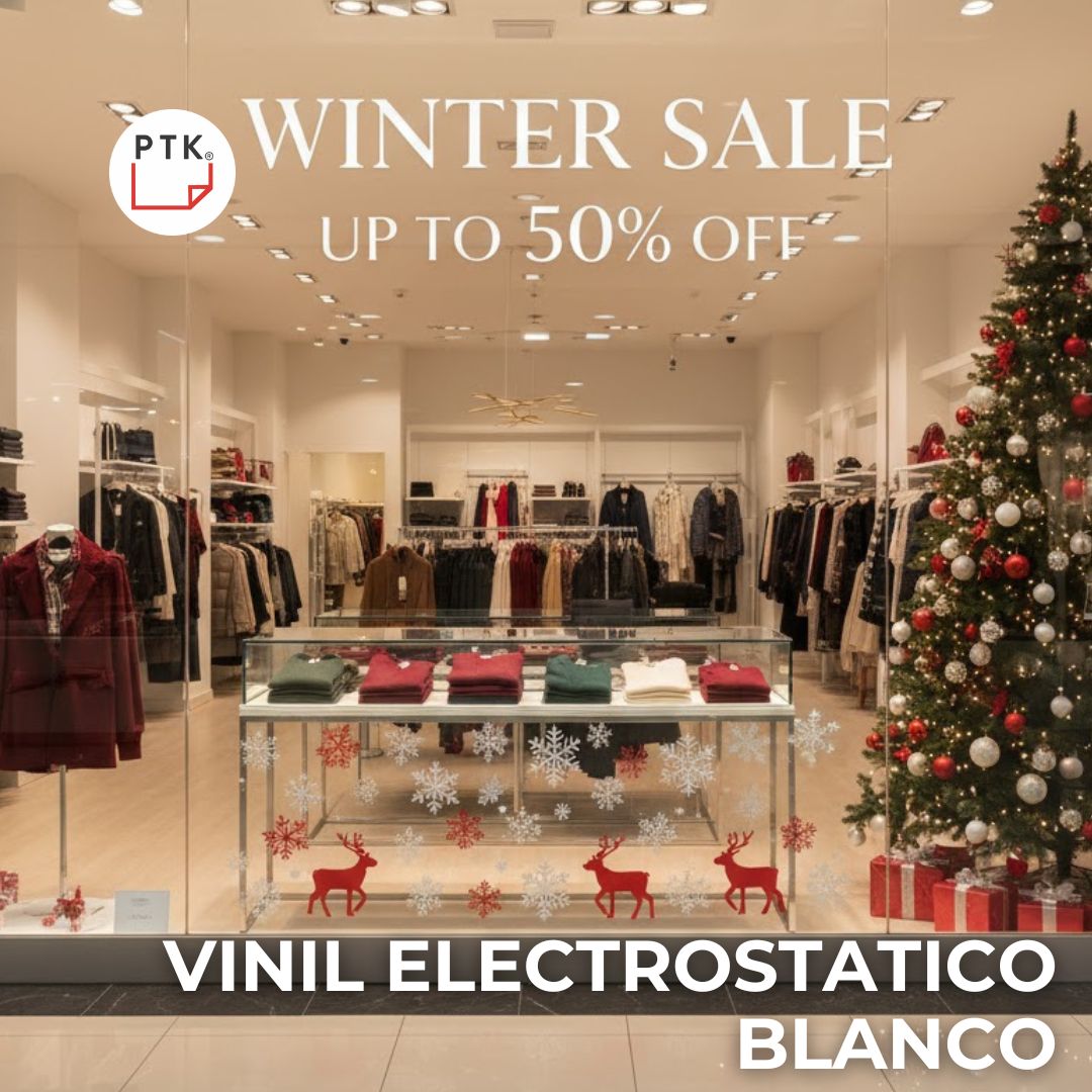 VINIL ELECTROSTATICO BLANCO